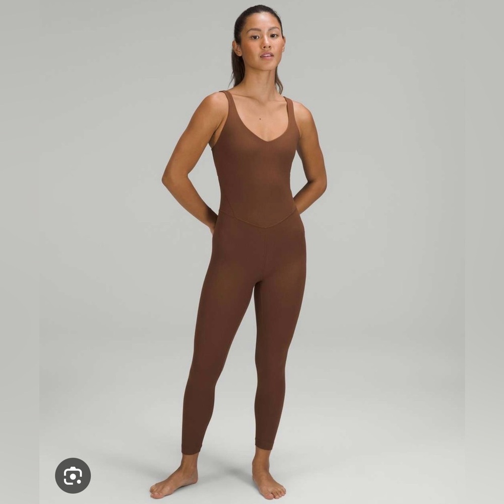 Lululemon Align Bodysuit 25" size 4 brown